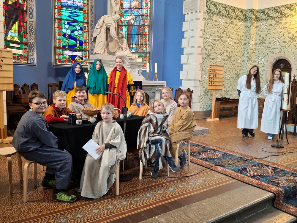 Ostermusical 2025 in der Kirche Niederwiesa (Foto: Ekkehard Hübler)